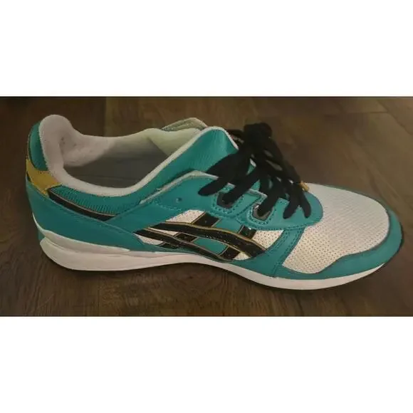 Asics Gel-Lyte III Teal/white/black/gold  Sz 9  Y2Kvibe Retro Dad - Picture 4 of 11
